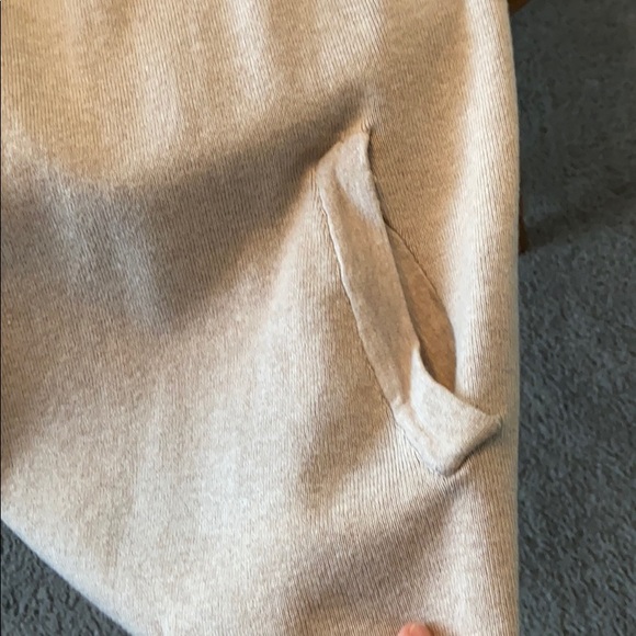 Style & Co NWOT Long cardigan with cute fringe. M - Picture 3 of 4